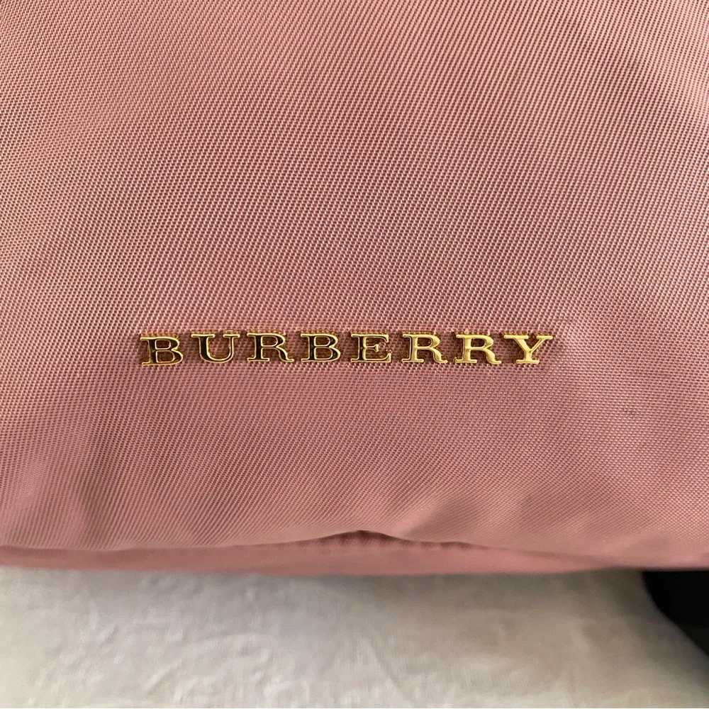 Burberry small Pink nylon Backpack